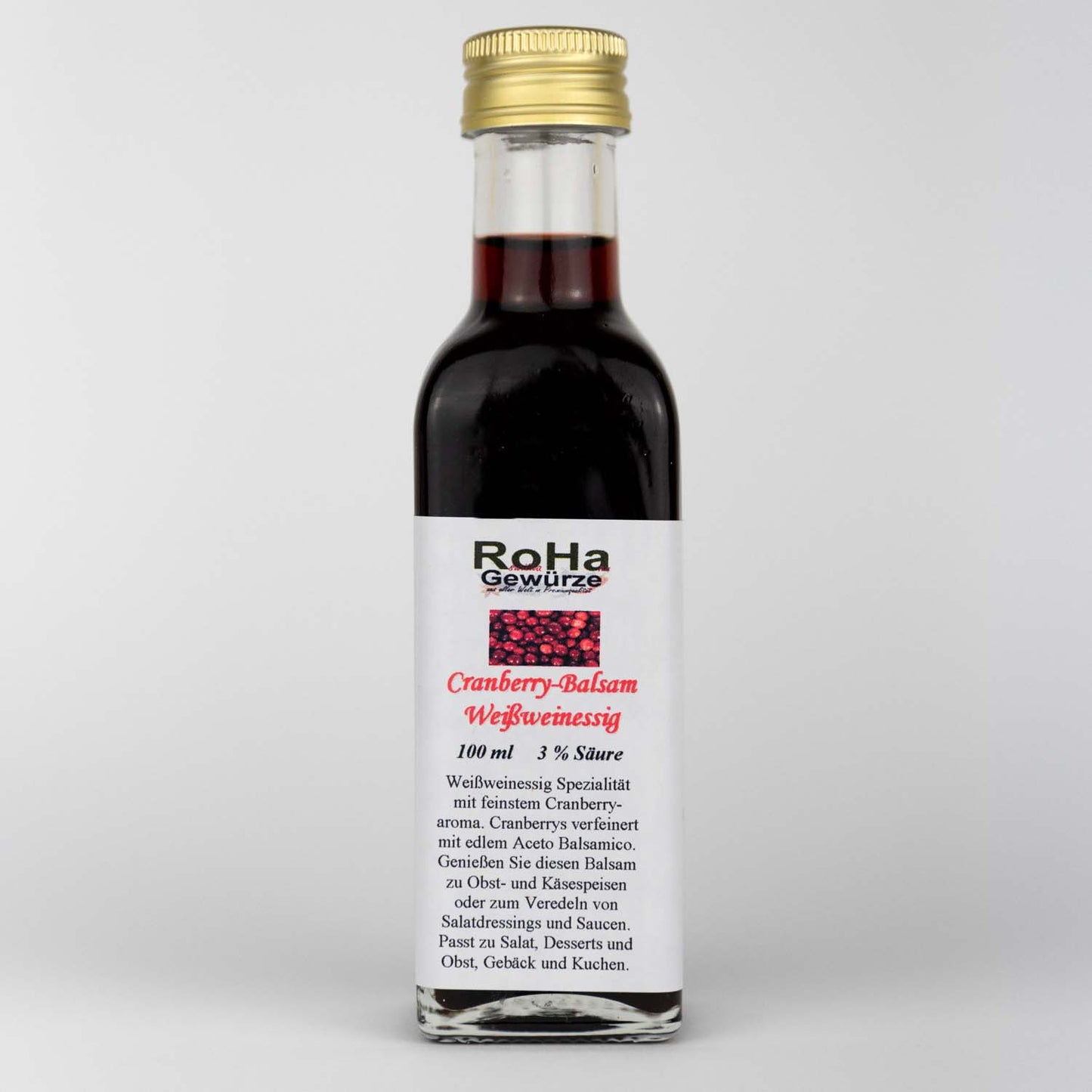 Cranberry Balsam Essig 3 %
