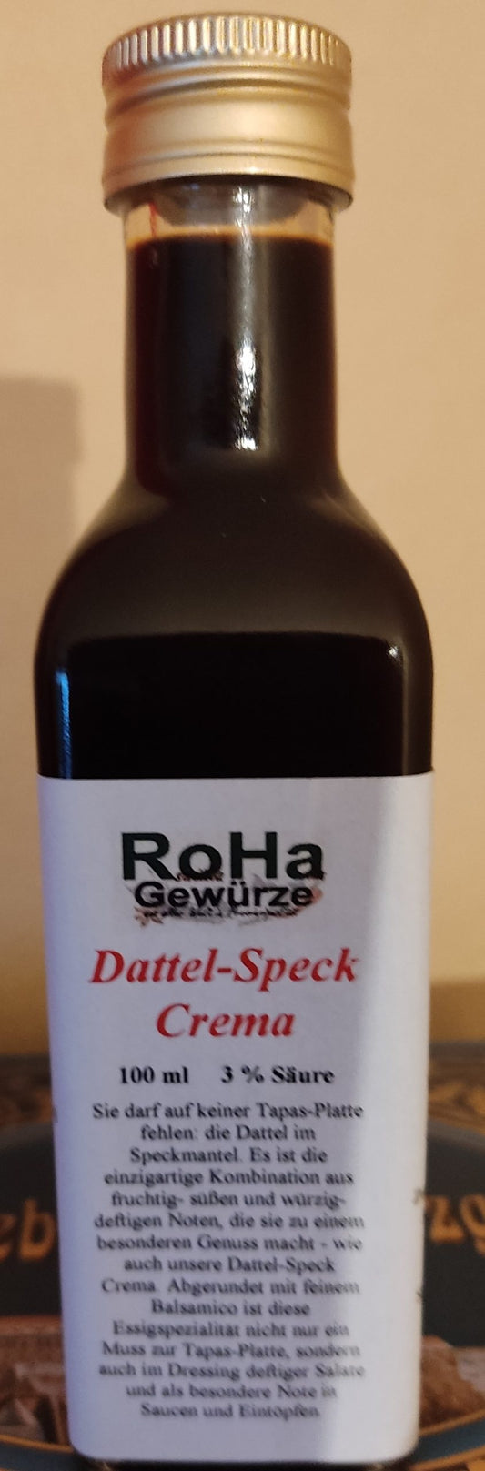 Dattel-Speck Crema 3 %
